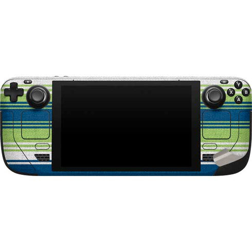 NFL Seattle Seahawks Trailblazer Steam Deck Handheld Gaming Computer Skin